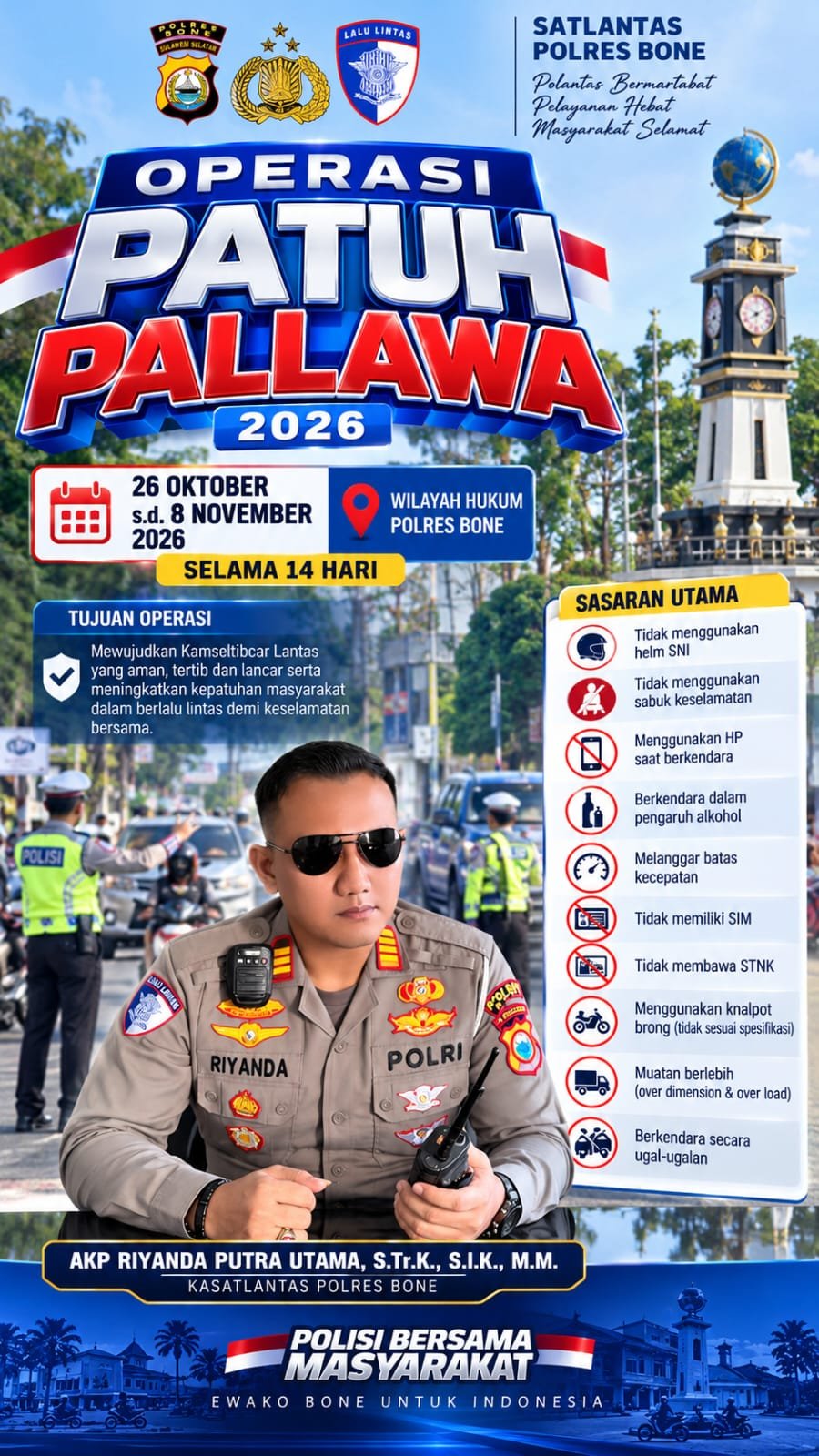 Operasi Patuh 2026 Kembali Di Gelar Serentak, ini Jenis Pelanggaran yang Diincar